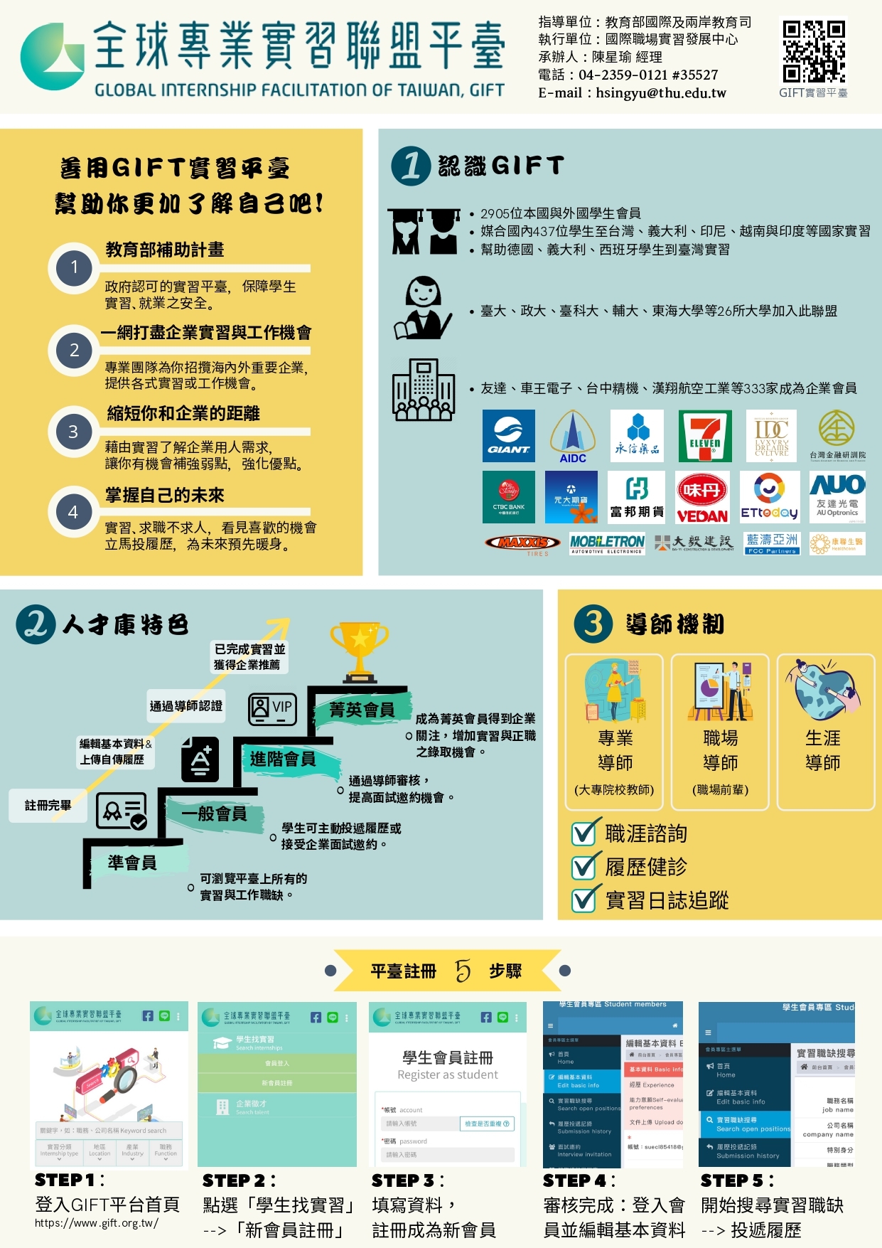 全球專業實習聯盟平台
